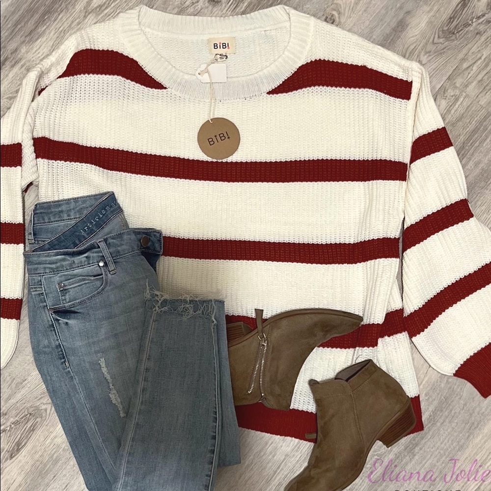Stripped sweater